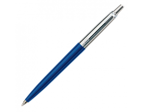 Parker Jotter Standard Ballpoint Ball Pen Stainless Steel Blue (Blister Pack)