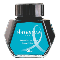 Waterman Fountain Pen Ink Bottle / Pot South Sea Inspired Blue S0110810