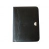 Leather A4 Zipped Conference Portfolio Folder Folio Case