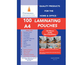 Cathedral Laminating Pouches Plastic Sleeves Sheets, Film