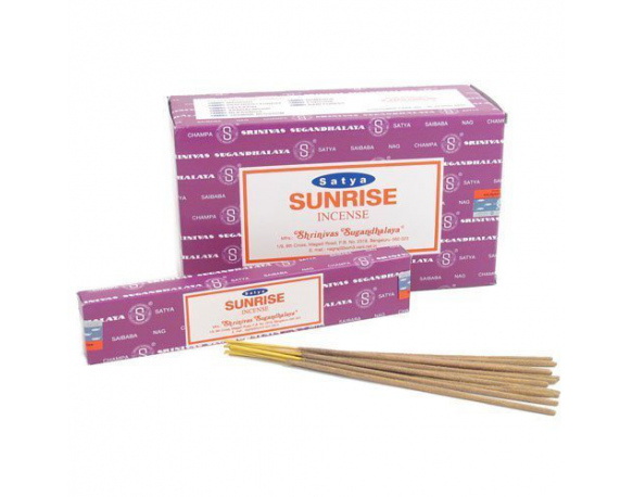 Satya Sai Baba Sunrise Nag Champa Incense Sticks Box of 12