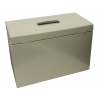 Cathedral Foolscap File Holder Box, Grey HOGY