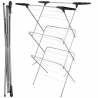 Foldable Clothes Airer Dryer Horse 3 Tier Laundry Washing Rack Indoor Outdoor