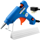 Mini Hot Melt Glue Gun Crafts with 7mm x 200mm Glue Sticks 20W Electric for Kids Professional Small