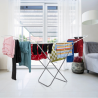 Indoor Clothes Airer Dryer Horse Winged Outdoor Folding 3 Tier Large Laundry